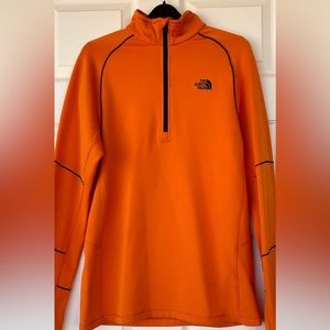 The North Face 1/4 Zip Stand‎ Up Collar Size Medium